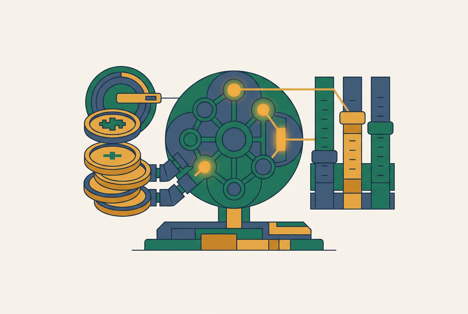 Cover illustration for “Designing Credit Pricing for Fine-Tuned and Custom AI Models”