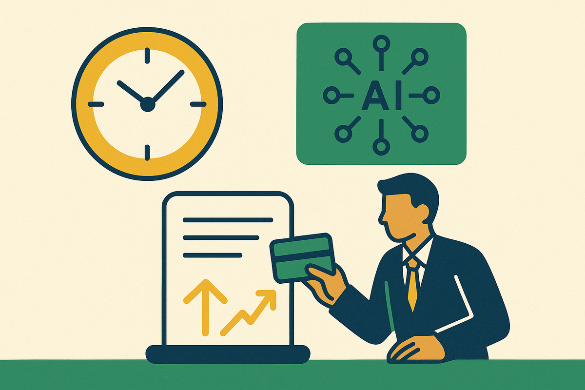 Cover illustration for “Late-Arriving Usage Events and Credit Reconciliation in AI Billing”