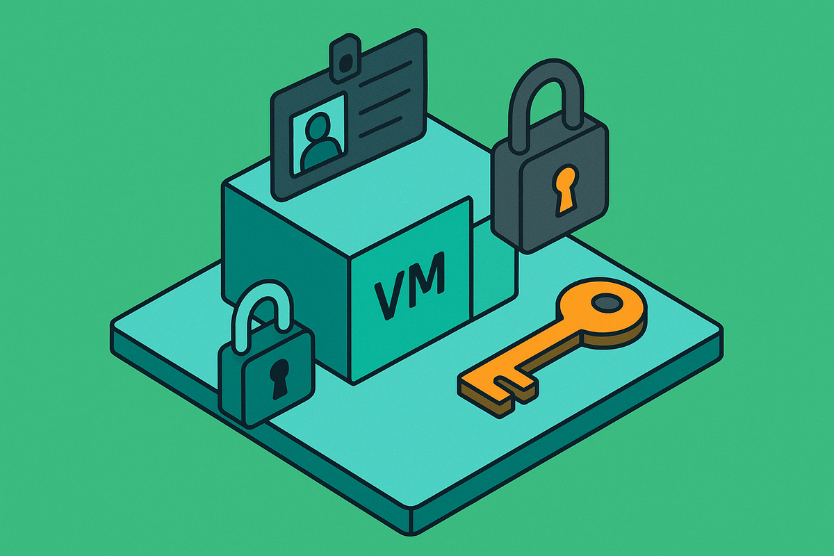 Cover illustration for “Credential and Secret Management Inside Agent VMs”
