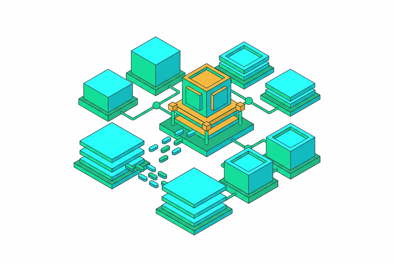 Cover illustration for “Agent Memory Architecture Beyond Vector Stores”
