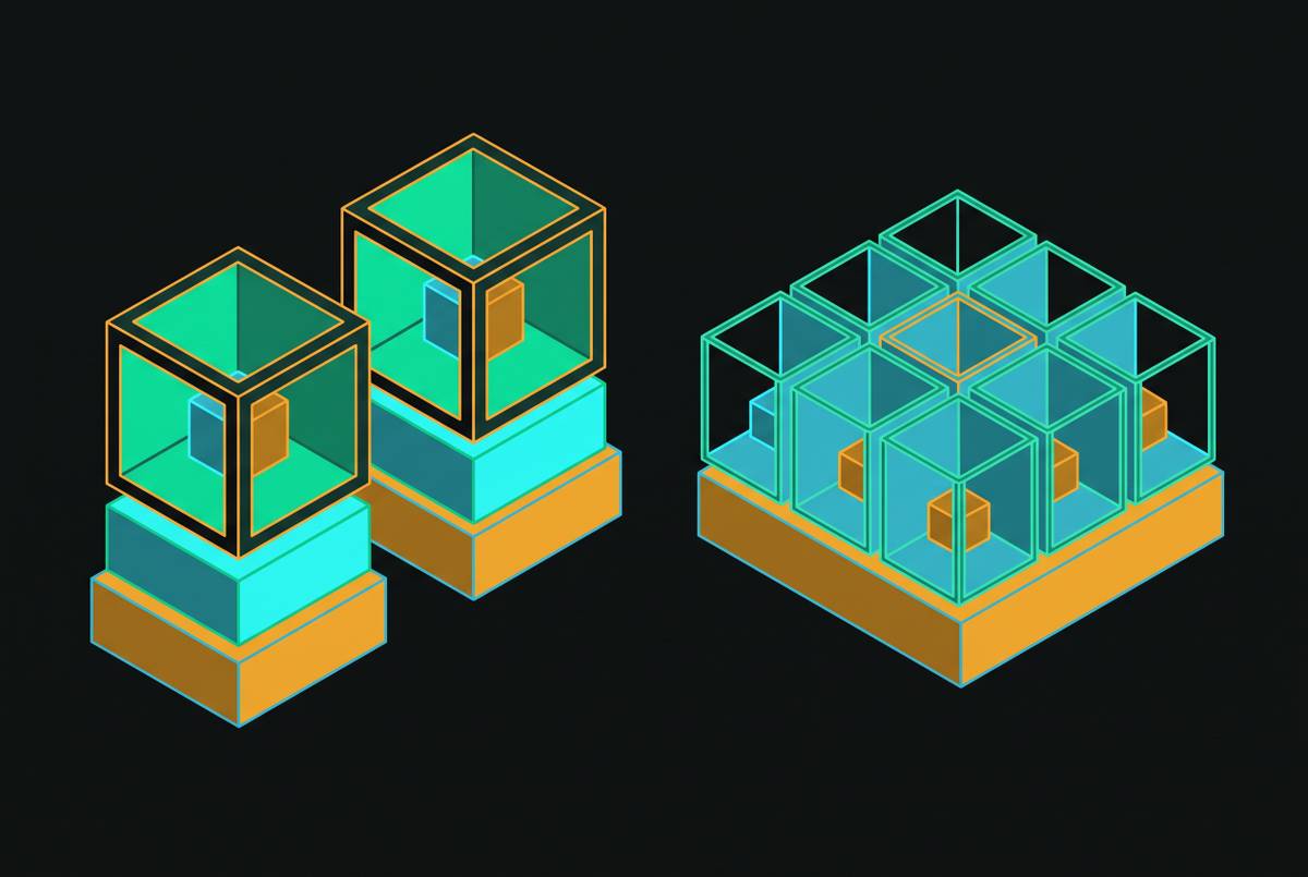 Cover illustration for “VM Isolation vs Container Isolation for AI Agent Security”