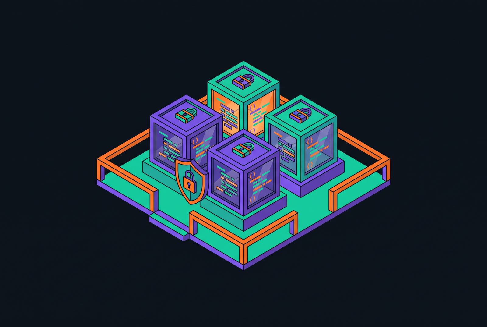 Cover illustration for “Safe Code Execution Inside Agent Micro-VMs”