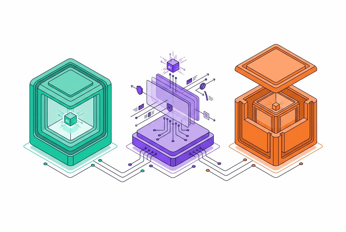 Cover illustration for “Firecracker vs gVisor vs Kata Containers for Agent Sandboxing”