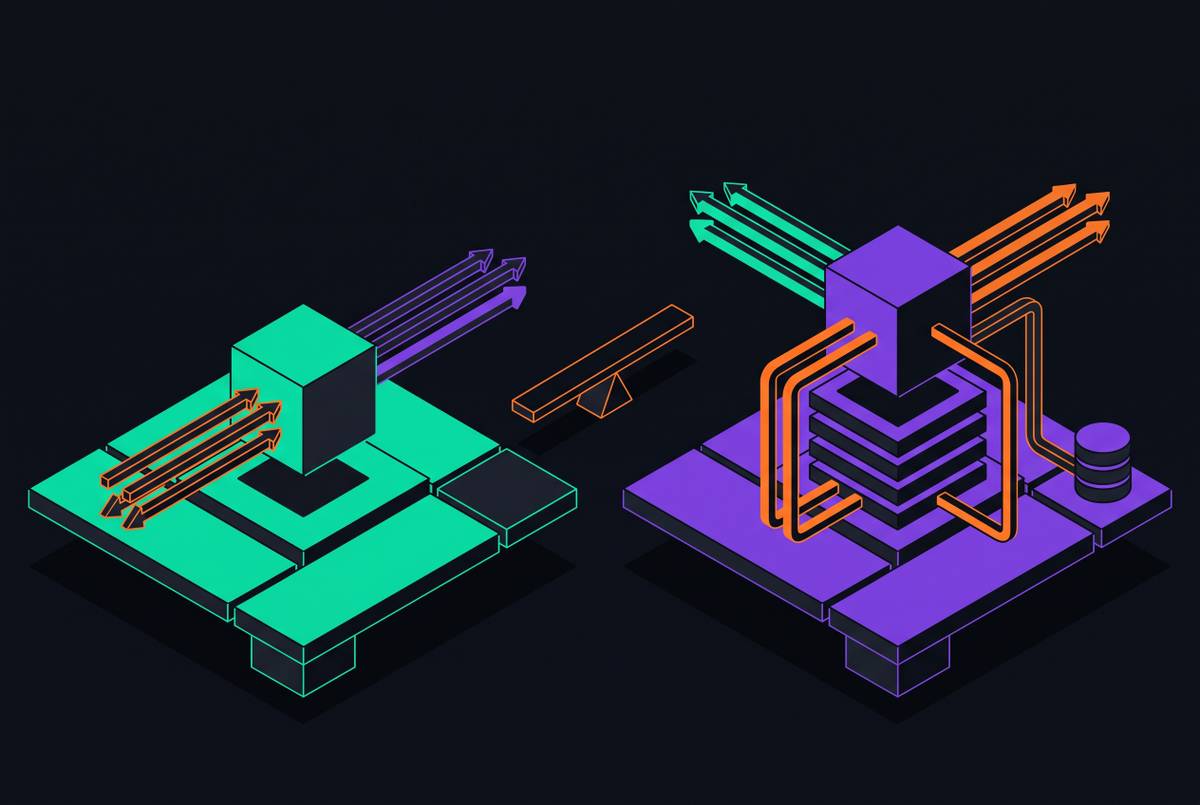 Cover illustration for “Stateless vs Persistent Agent Design Tradeoffs”