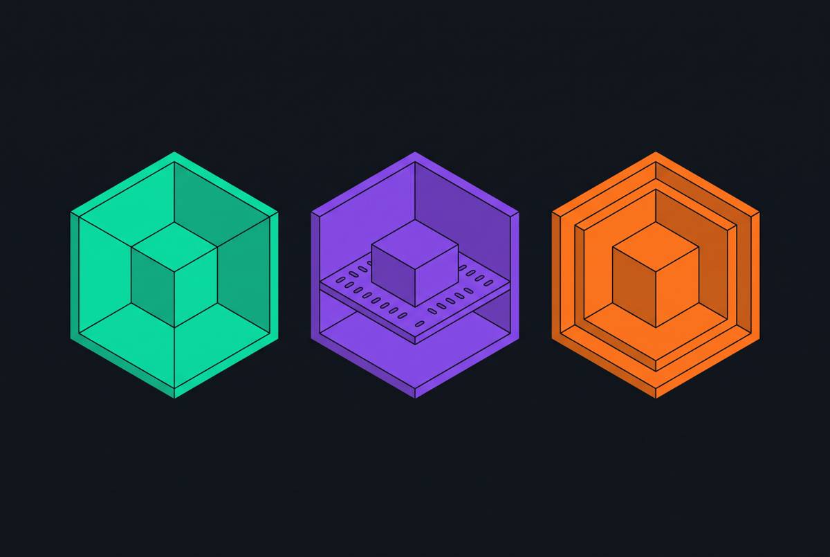 Cover illustration for “Firecracker vs gVisor vs Kata Containers for Agent Sandboxing”