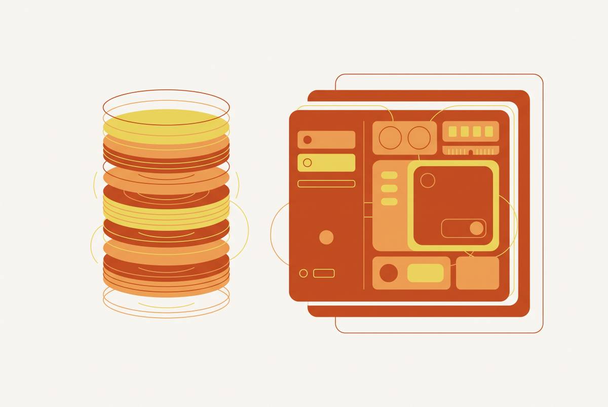 Cover illustration for “Persistent Disk Snapshots vs Full VM Snapshots for Agent Workloads”