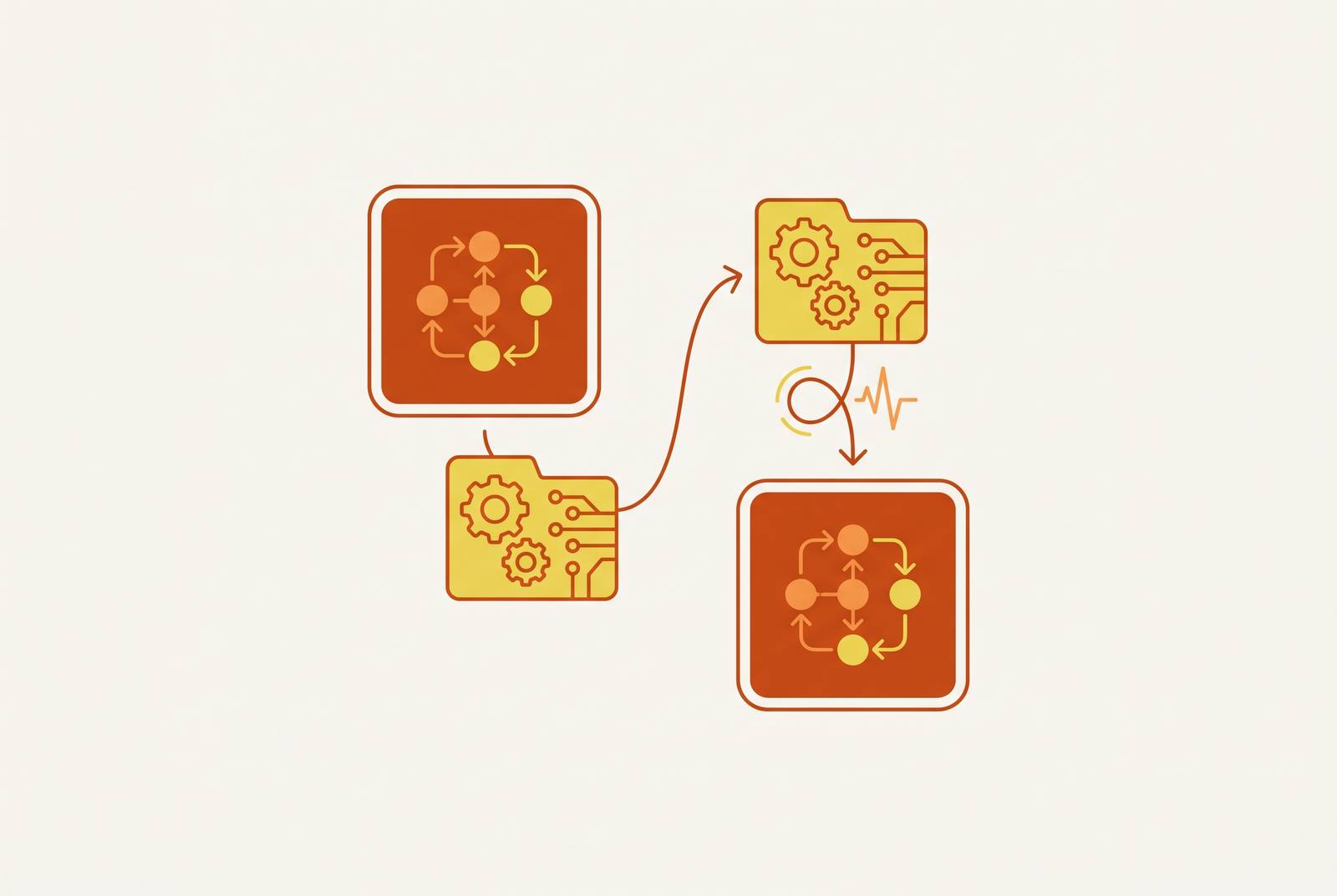 Cover illustration for “How Firecracker Snapshot-Restore Works for AI Agent VMs”