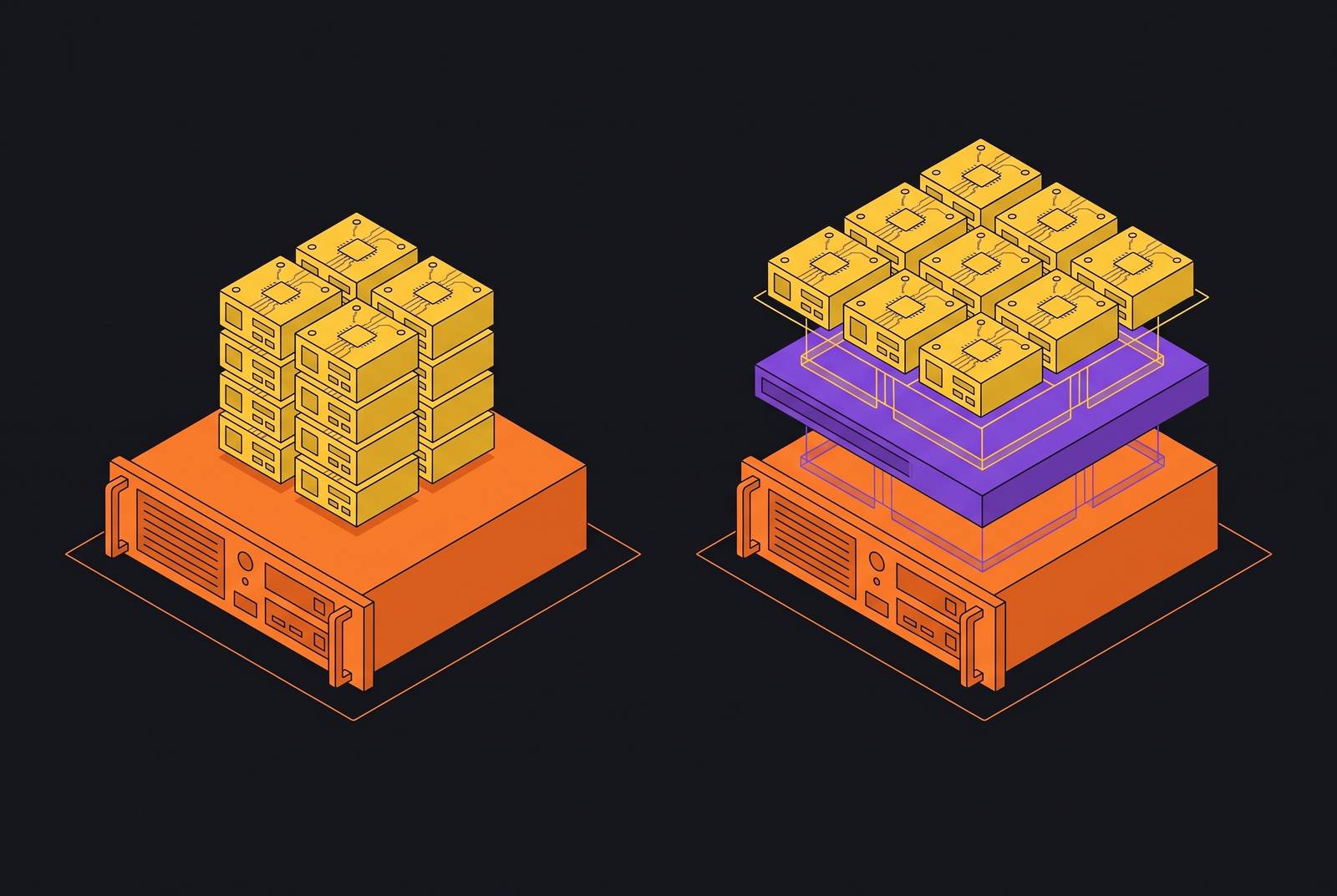 Cover illustration for “Bare Metal vs Virtualized Hosts for Firecracker Agent Fleets”