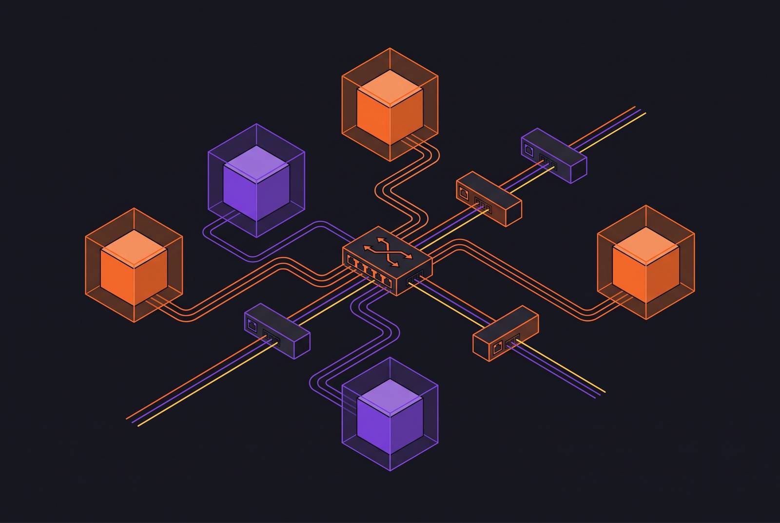 Cover illustration for “Networking Architecture for Isolated Agent VMs”