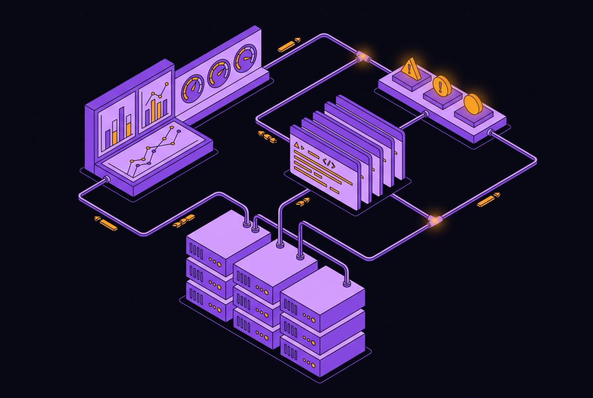 Cover illustration for “Observability Stack for Self-Hosted Agent Workloads”
