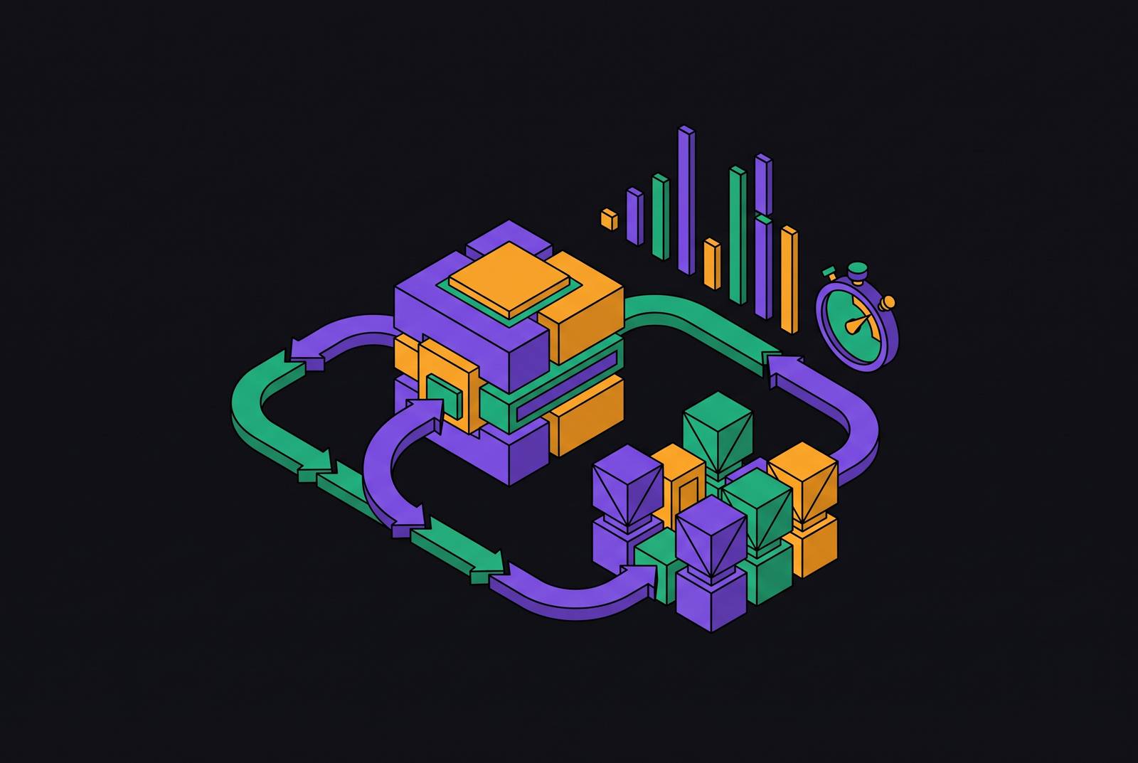 Cover illustration for “Benchmarking LLM Latency Inside Agent Tool-Call Loops”