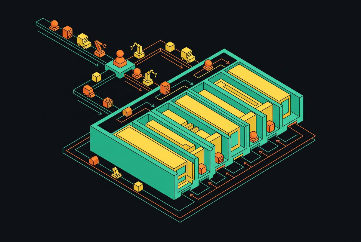 Cover illustration for “Scheduling Autonomous Agents on Shared Compute”