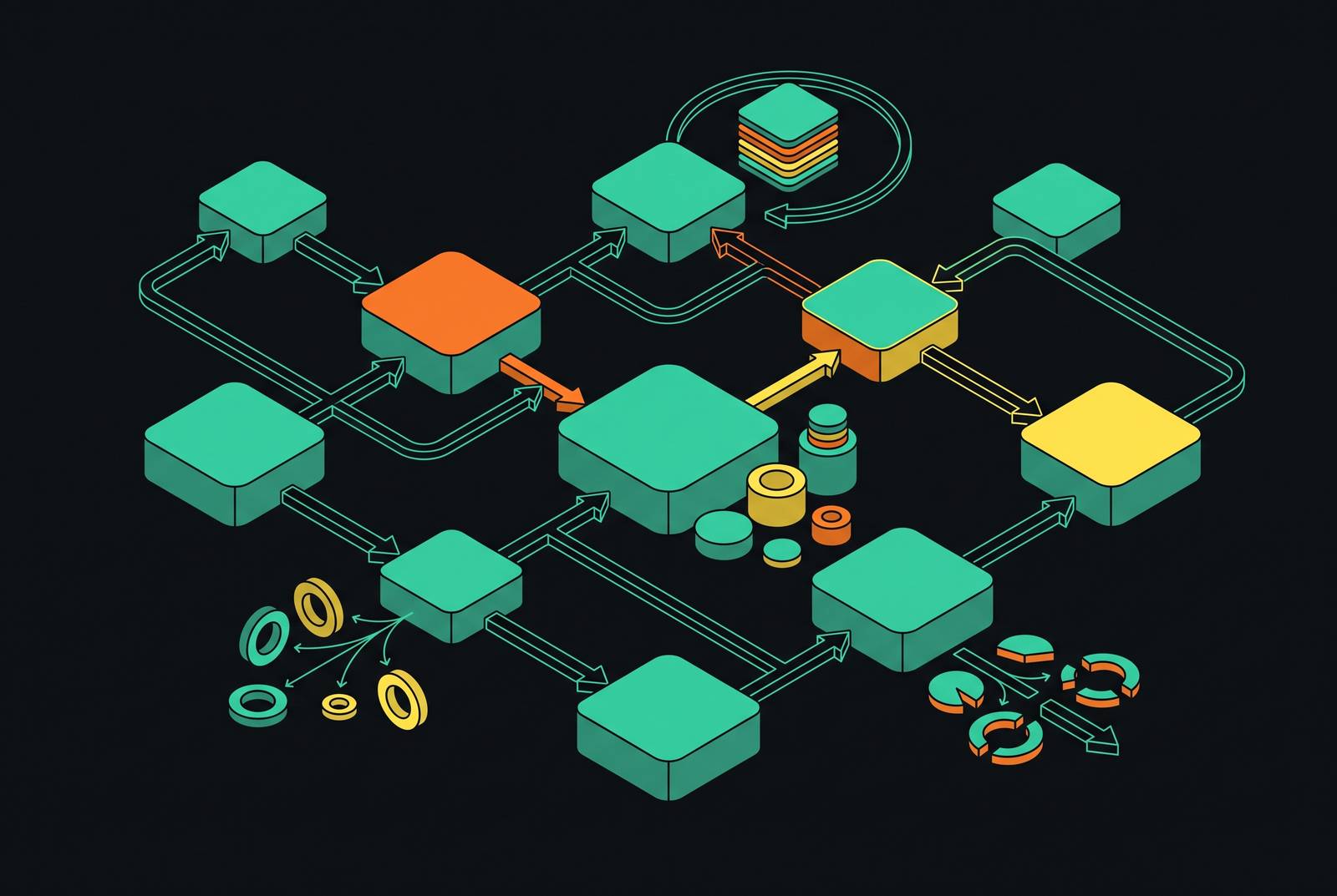 Cover illustration for “Agent Lifecycle Primitives and State Machines”