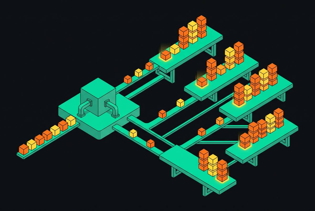 Cover illustration for “Scheduling Strategies for Concurrent Agent Workloads”
