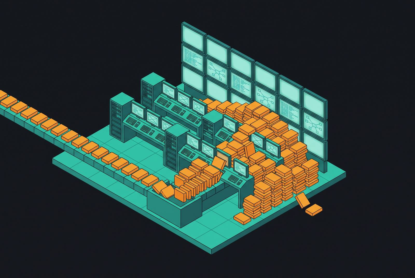 Cover illustration for “Alarm Queue Backlog in Central Monitoring Stations”