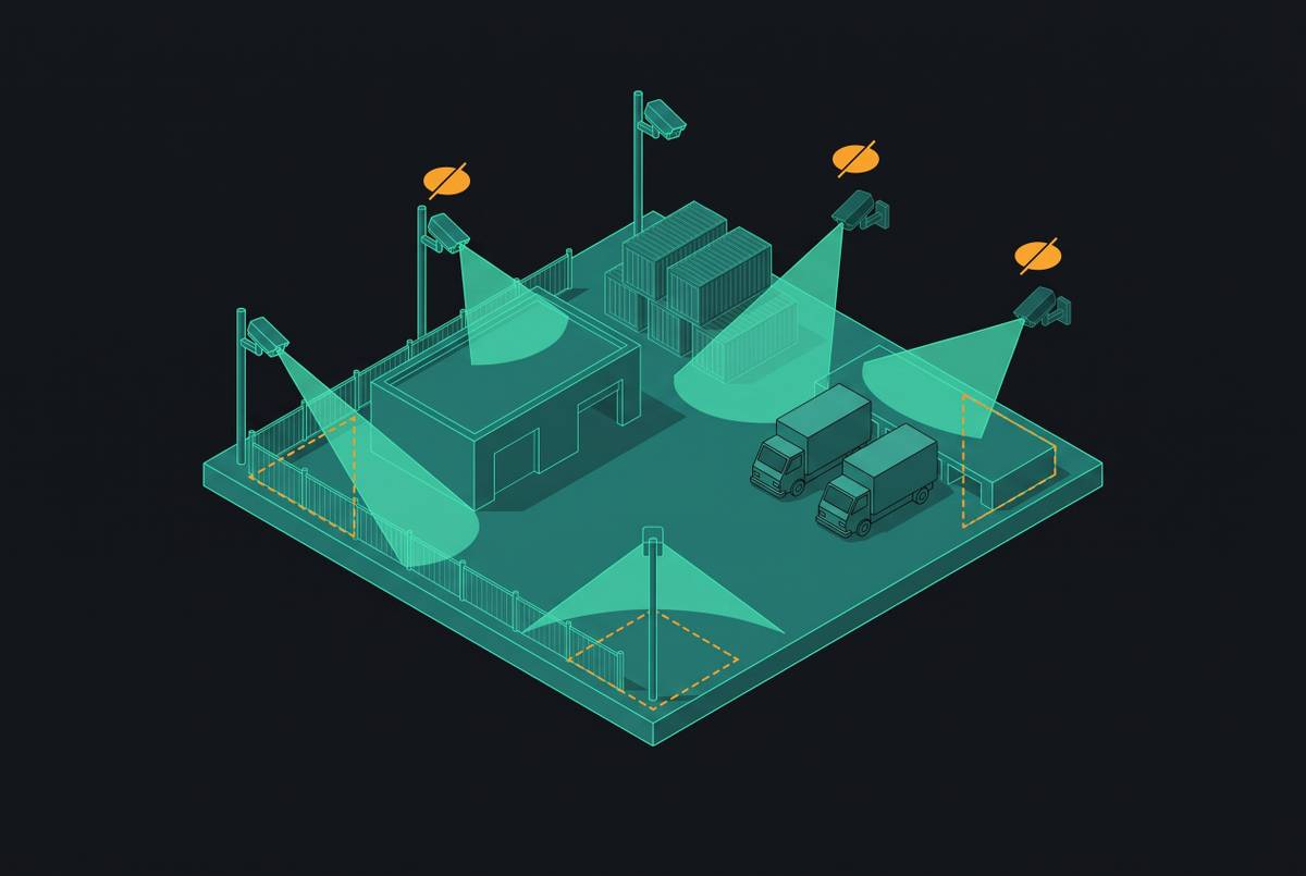 Cover illustration for “Security Coverage Voids Left Behind When High-Alert Cameras Are Silenced”