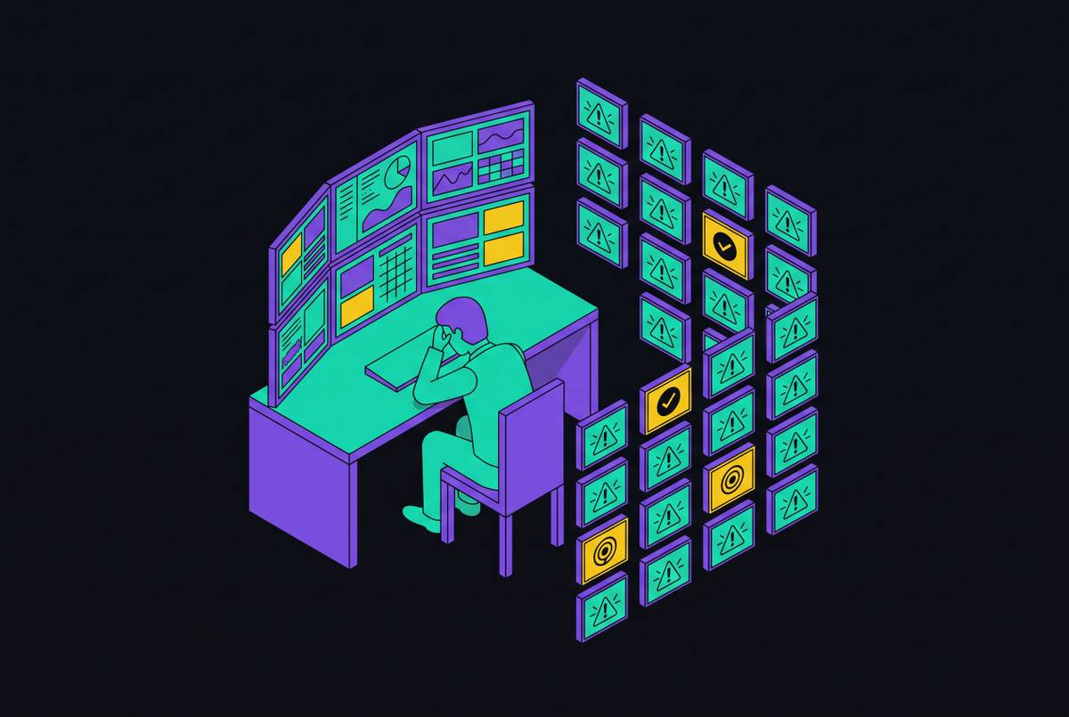 Cover illustration for “False Positive Rates and Operator Fatigue in Alarm Centers”
