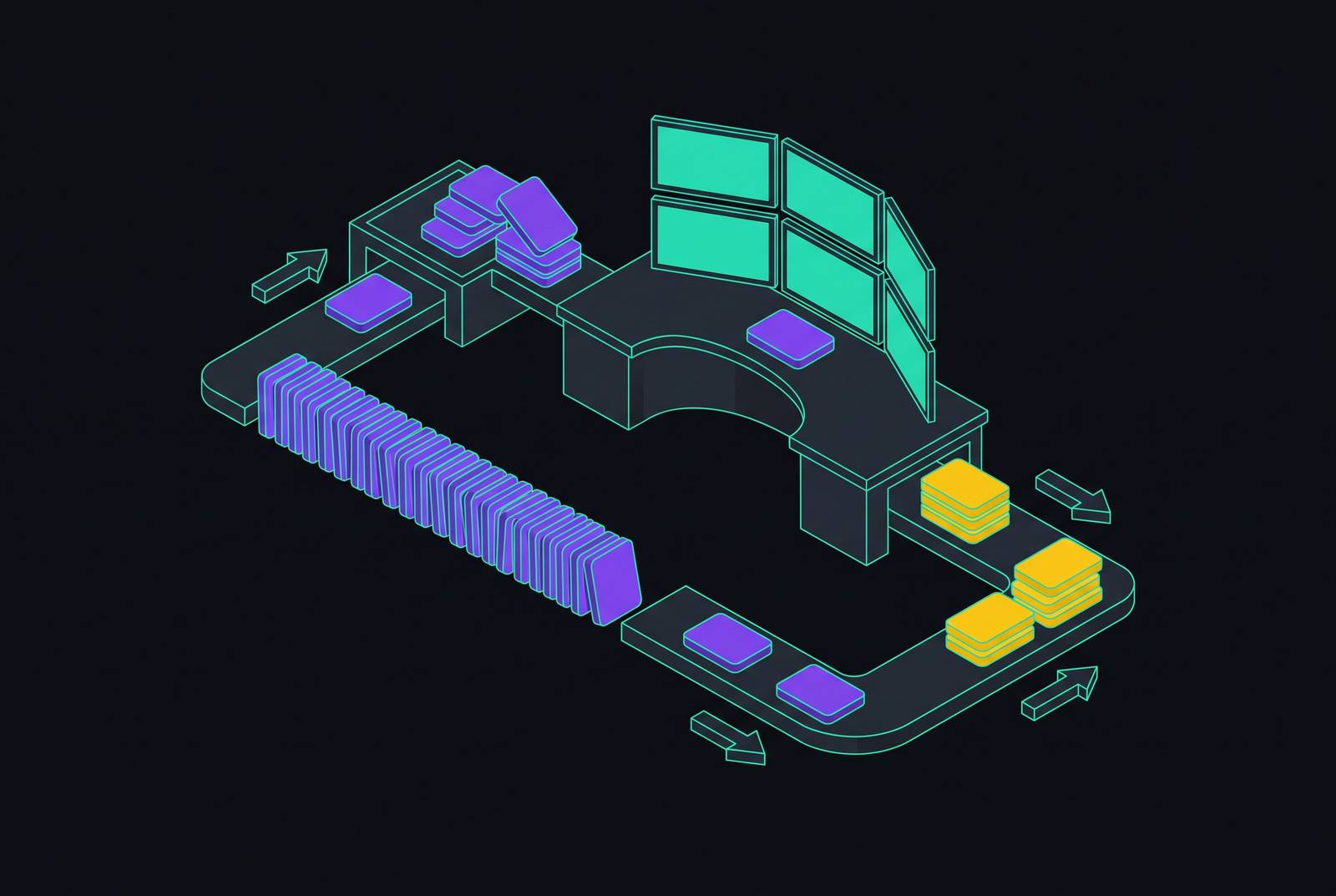Cover illustration for “Alarm Queue Math in Central Monitoring Stations”