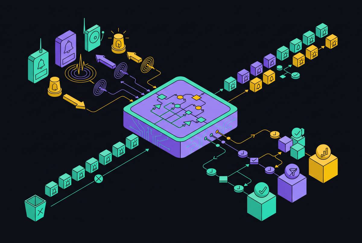 Cover illustration for “How AI Agents Reason About Security Alarms Versus Flagging Them”