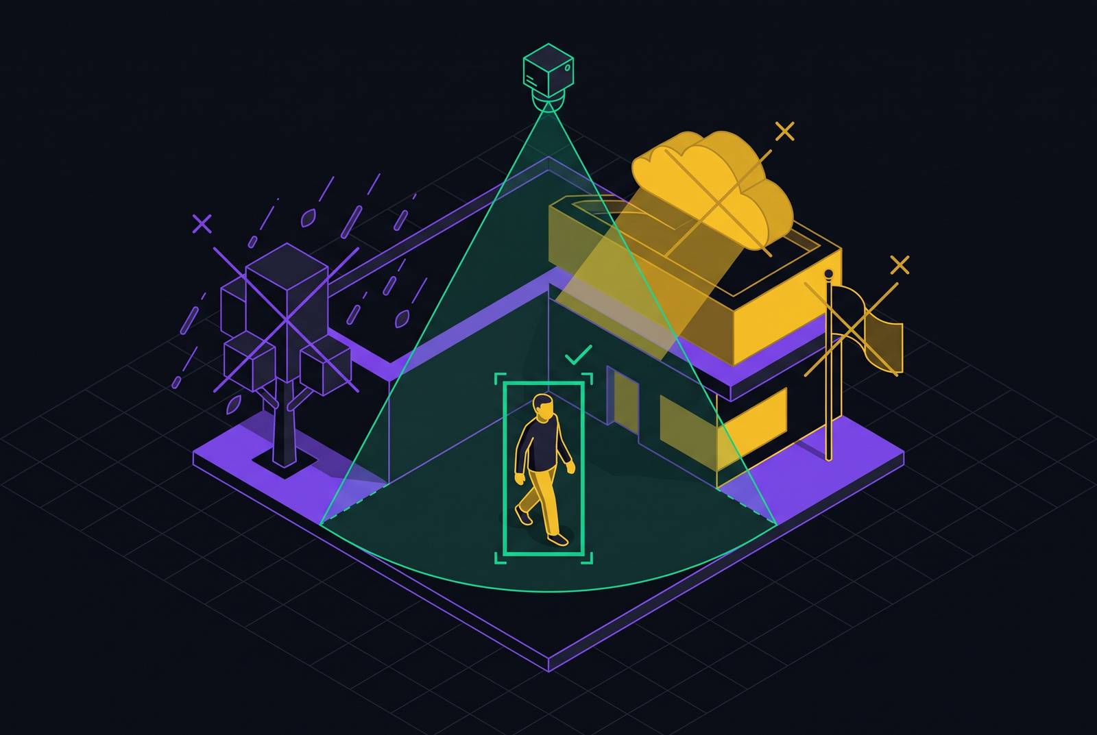 Cover illustration for “Environmental Noise Dismissal in AI Video Monitoring”