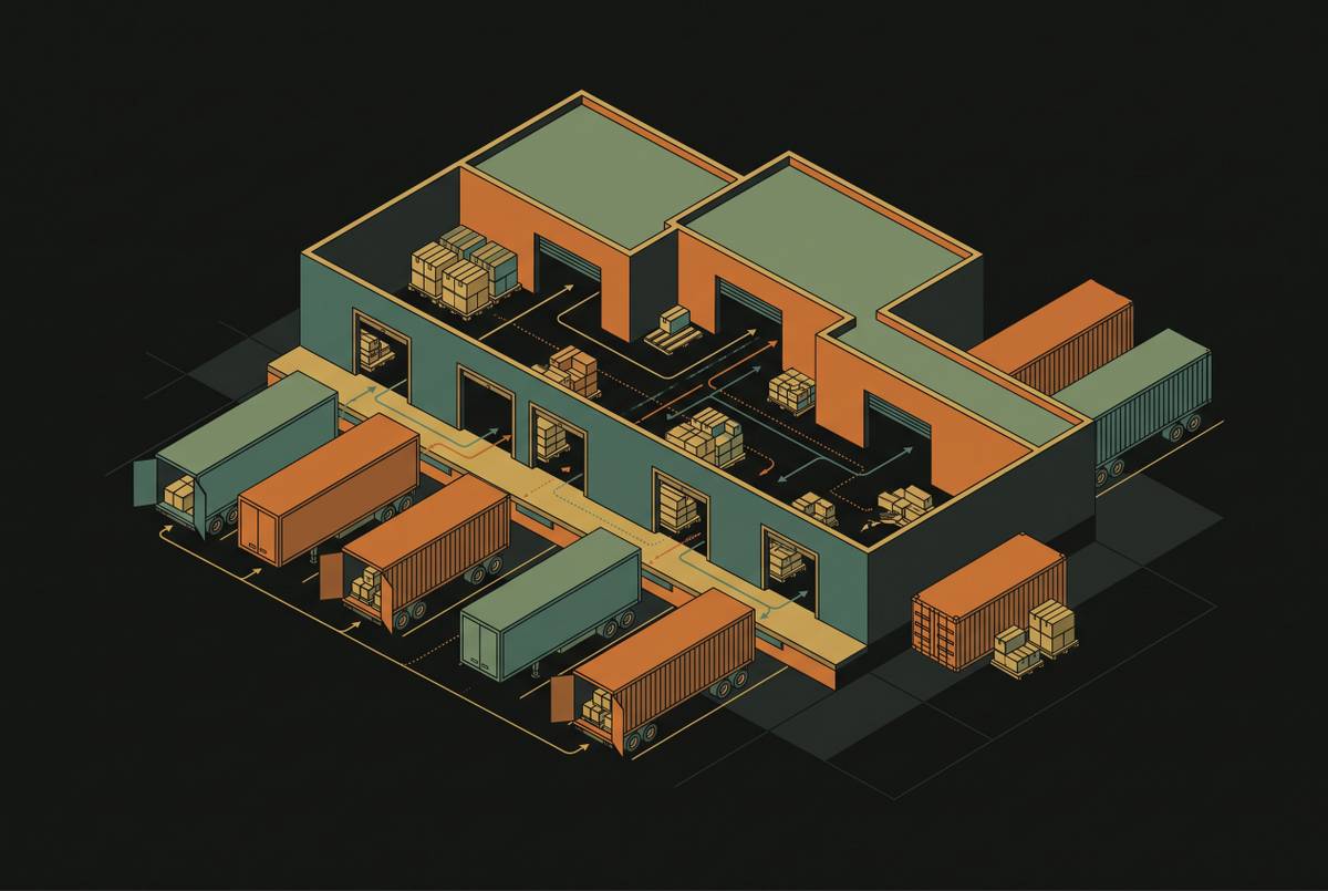 Cover illustration for “After-Hours Cargo Theft Patterns in Distribution Centers”