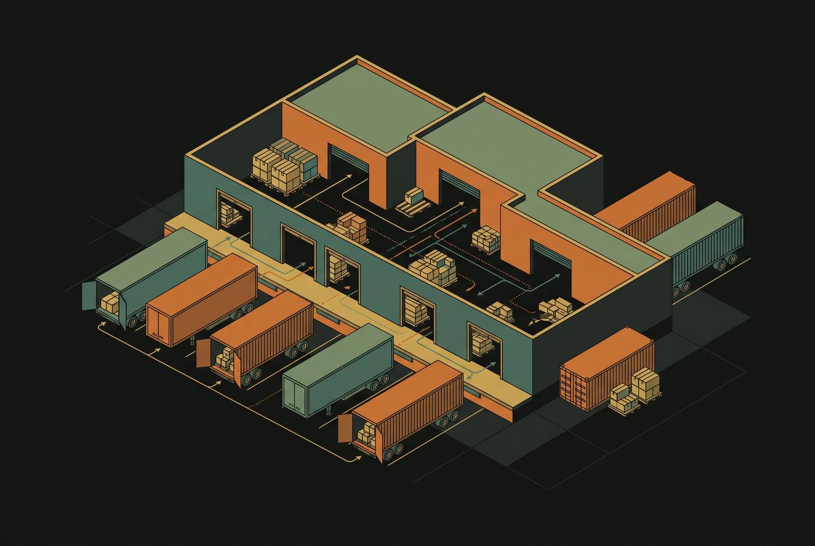 Cover illustration for “After-Hours Cargo Theft Patterns in Distribution Centers”