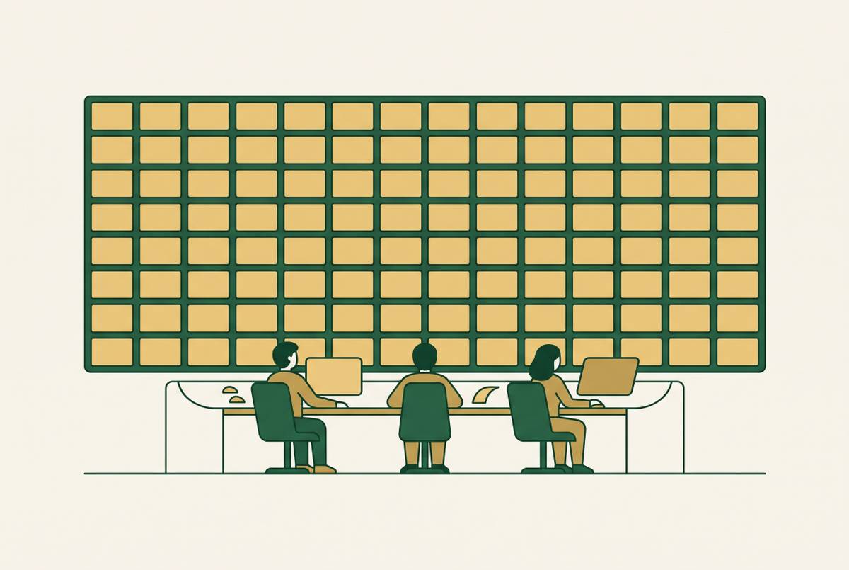 Cover illustration for “Monitoring Center Staffing Ratios to Camera Count”