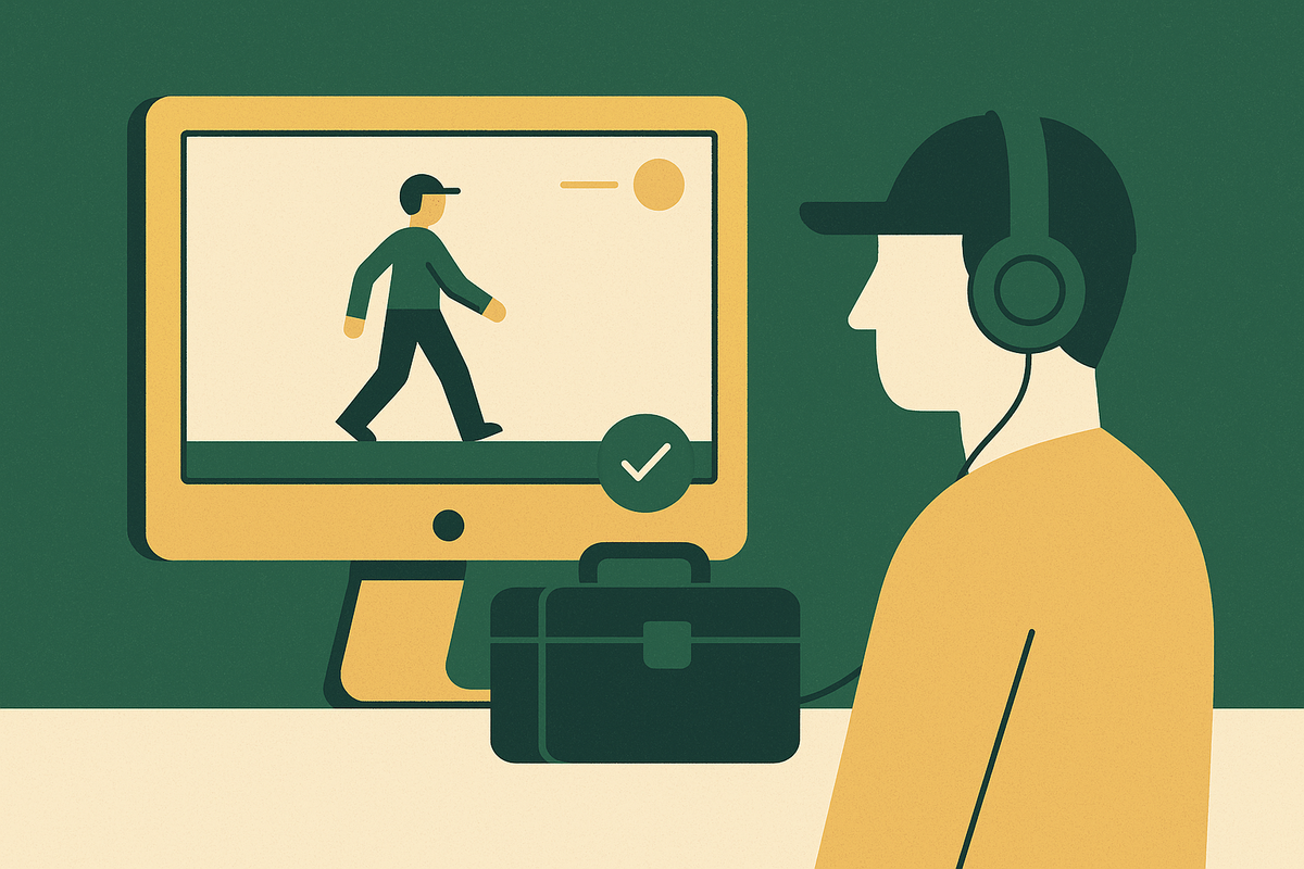 Cover illustration for “Offshoring Video Monitoring Operations and Quality Risk”