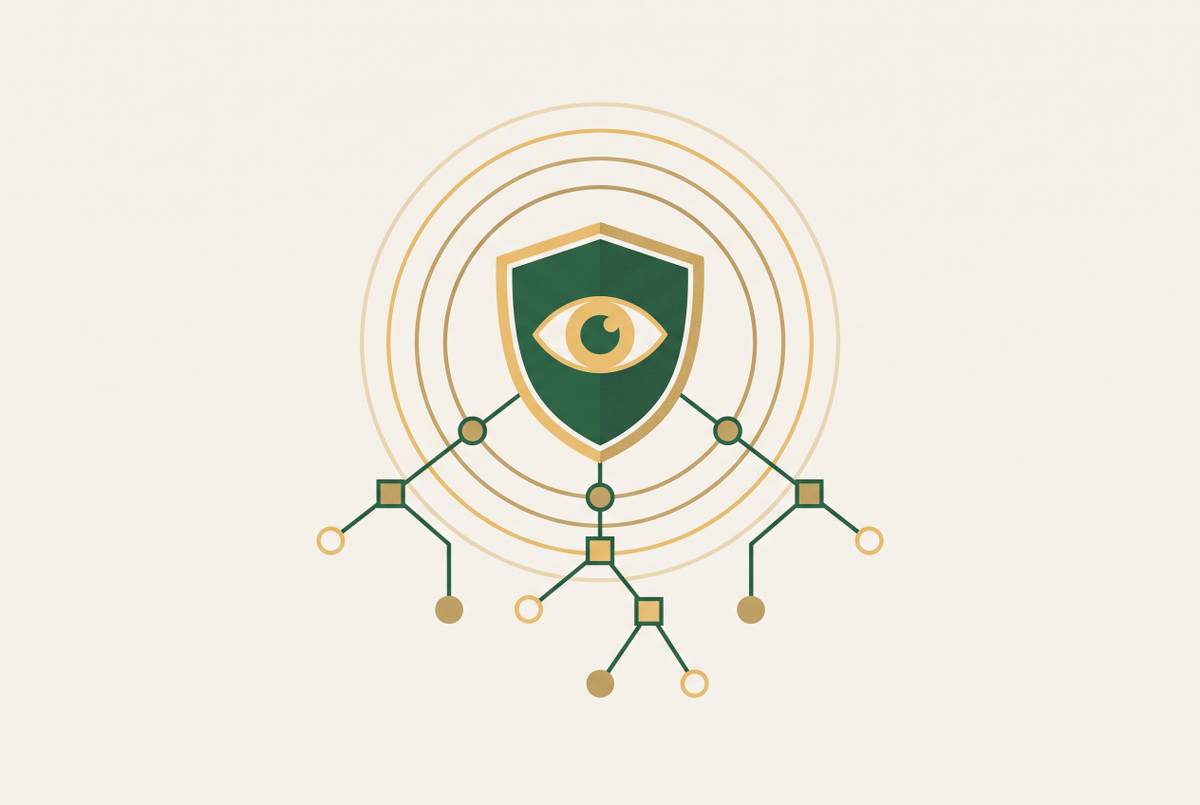 Cover illustration for “How AI Agents Reason About Security Alarms”