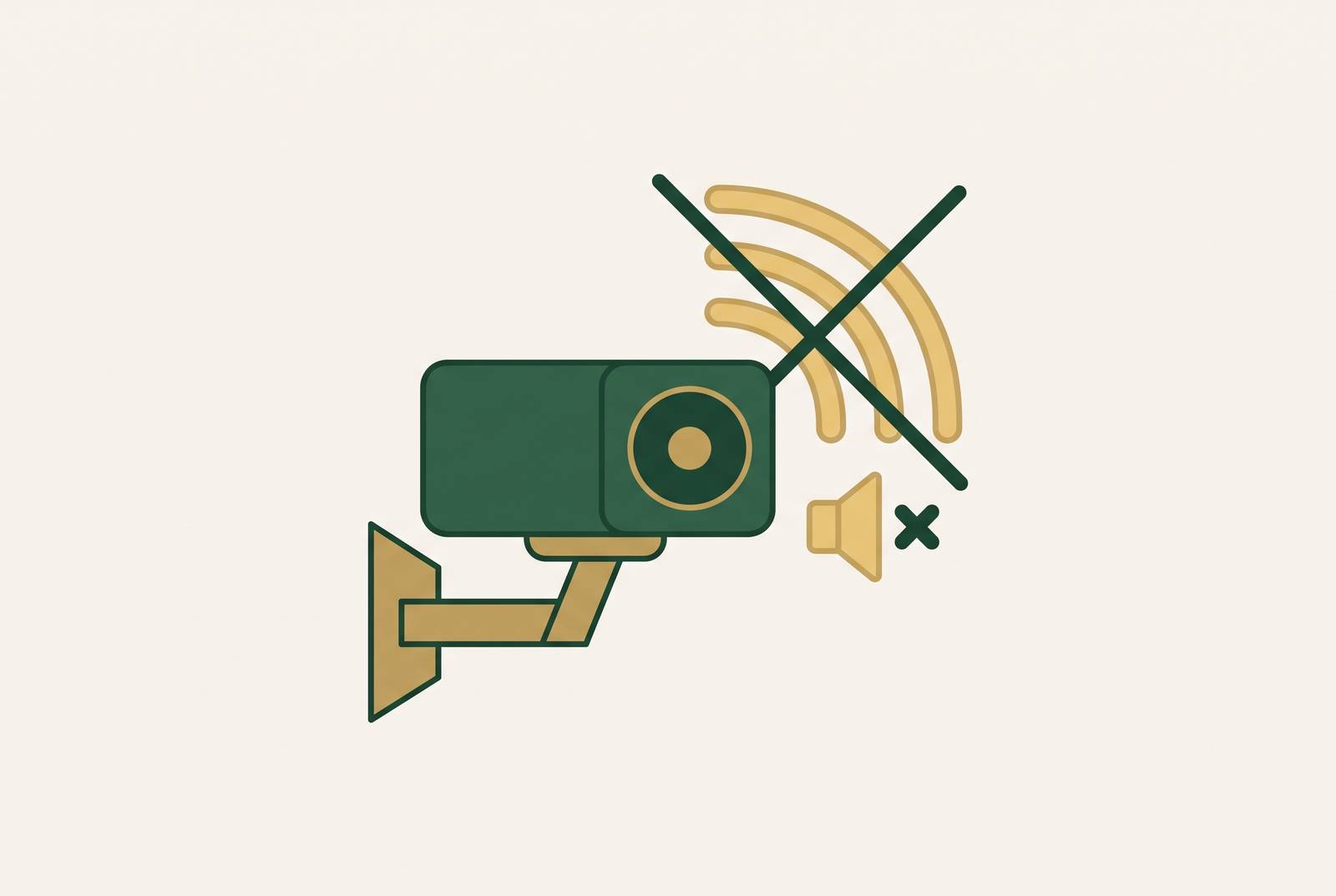 Cover illustration for “Camera Muting Practices in Remote Monitoring”