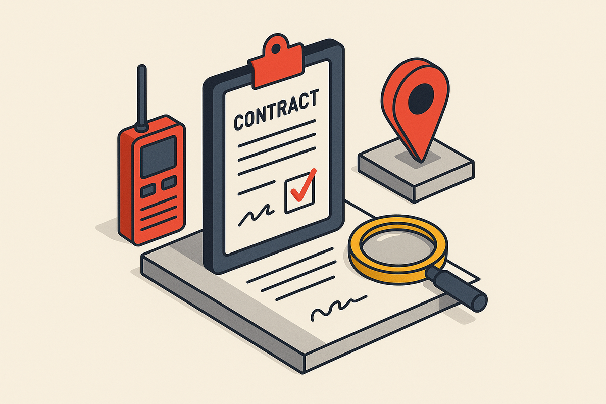 Cover illustration for “Site-Specific Protocol Coverage in Monitoring Vendor Contracts”
