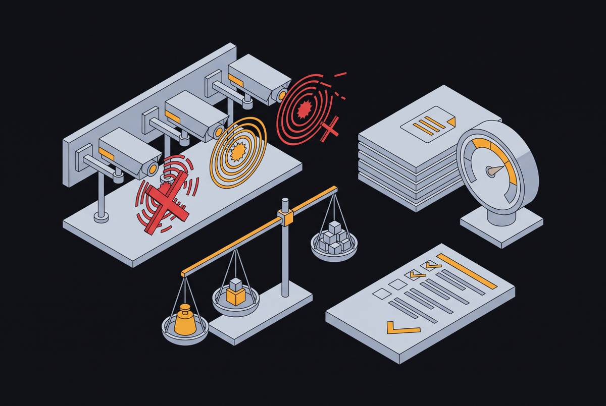 Cover illustration for “False Positive Alarm Rates and Vendor Accountability Standards”