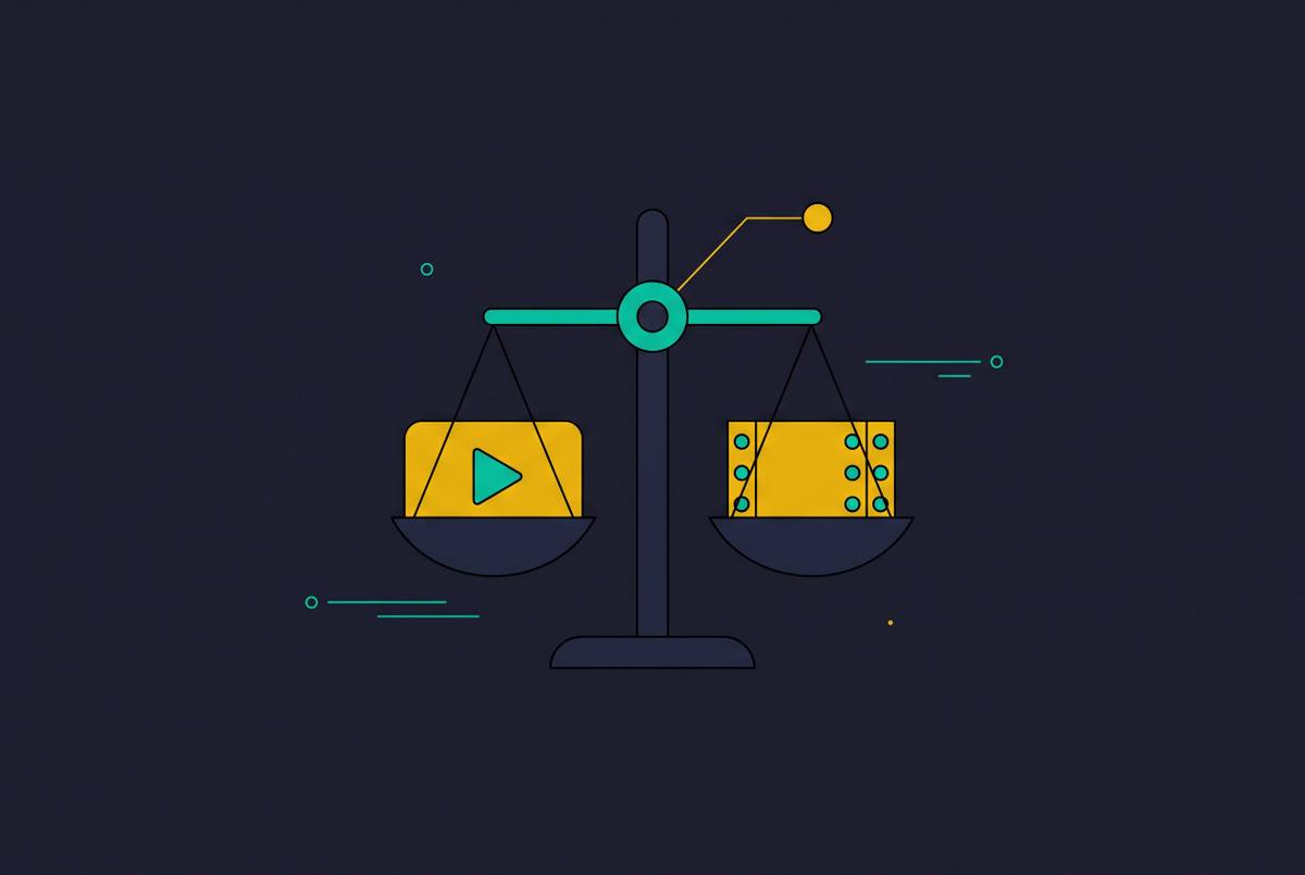 Cover illustration for “Legal and Copyright Considerations for AI Video in Commercial Advertising”