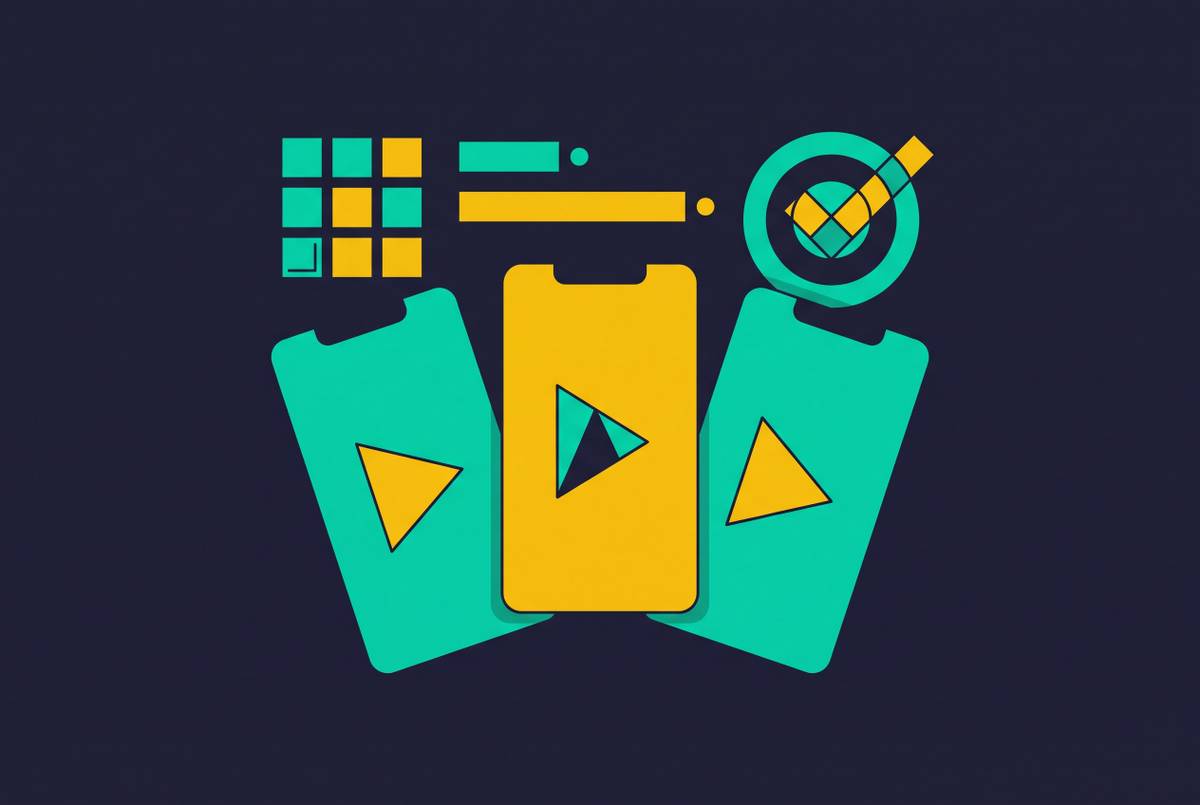 Cover illustration for “AI Video Creative Testing Frameworks for Paid Social”