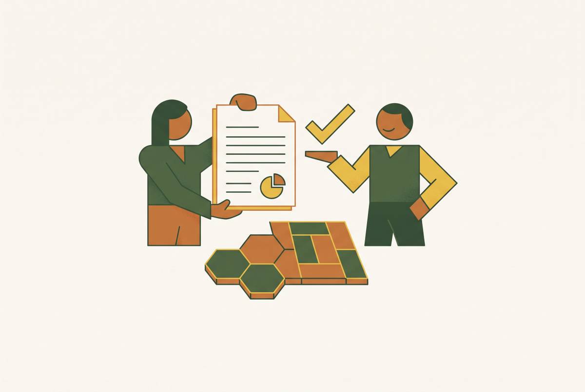 Cover illustration for “Hardscape Quote Presentation Format and Homeowner Acceptance Rates”