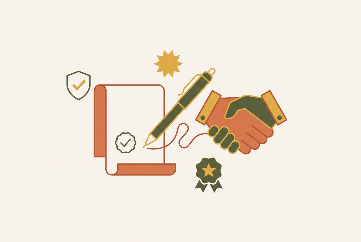 Cover illustration for “Trust Signals That Move Homeowners from Quote to Signed Contract”