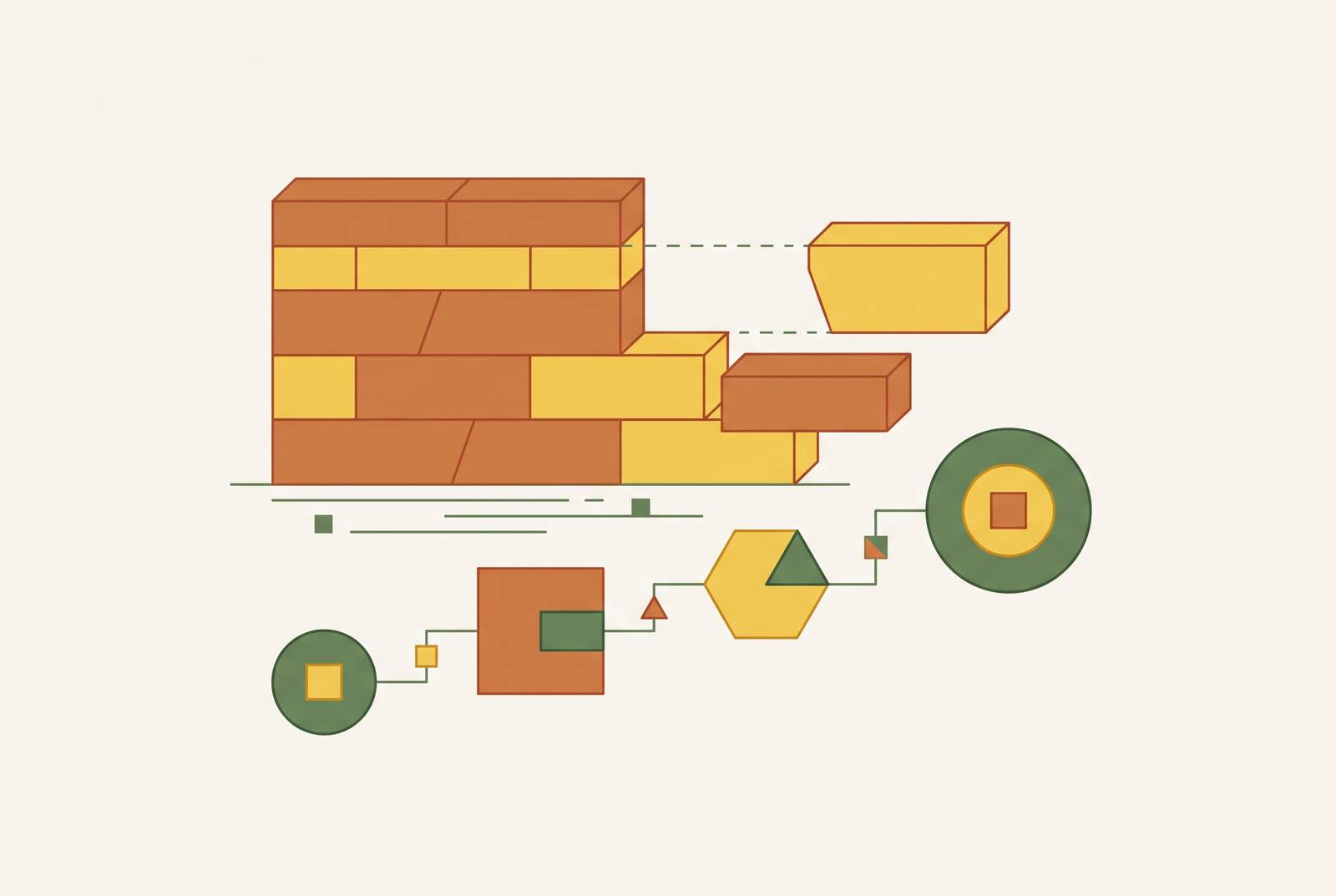 Cover illustration for “Retainage and Payment Schedule Structures for Hardscape Contracts”