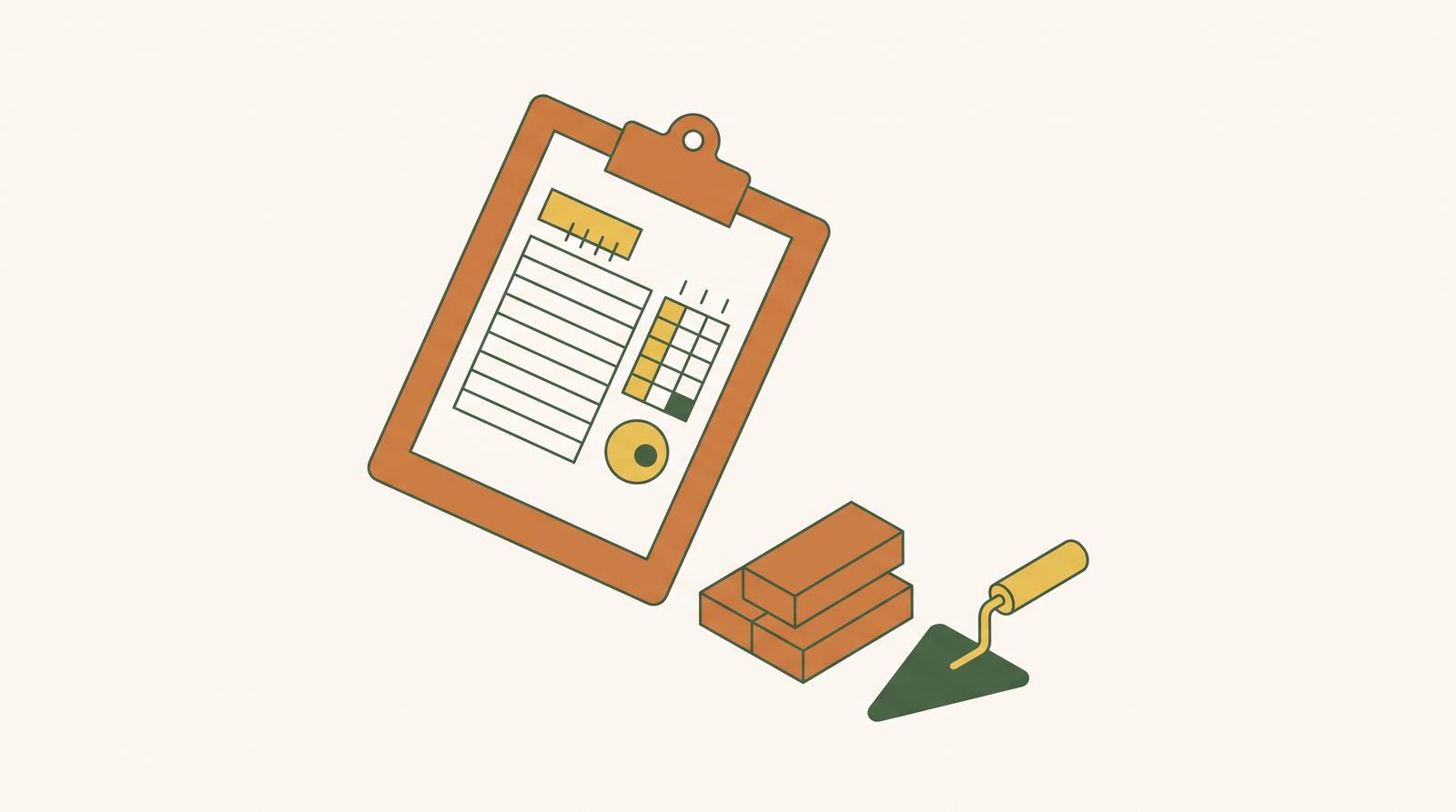 Cover illustration for “Free Construction Estimate Template in Word Format”