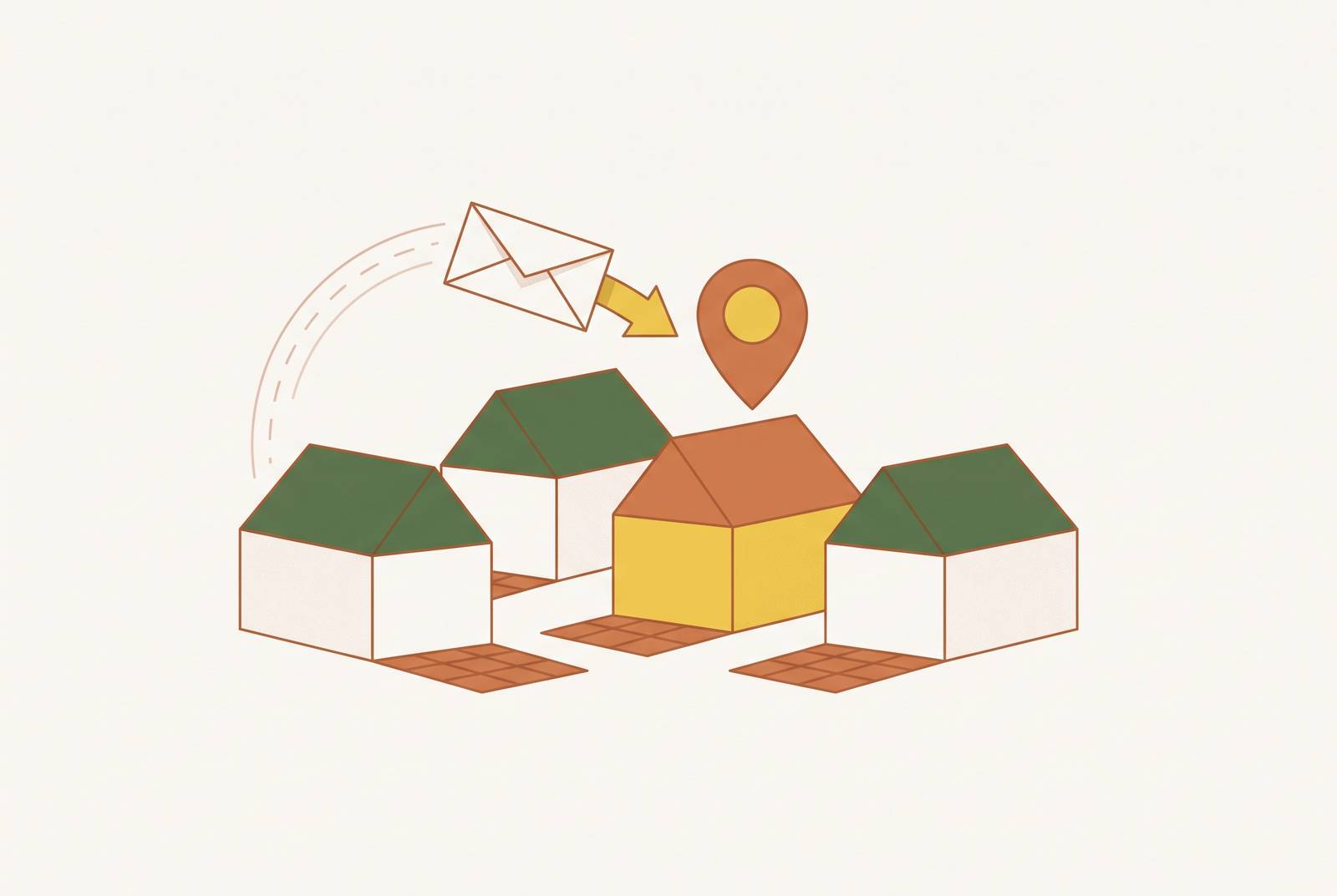 Cover illustration for “Direct Mail Targeting for Hardscape Companies by Neighborhood Trigger”