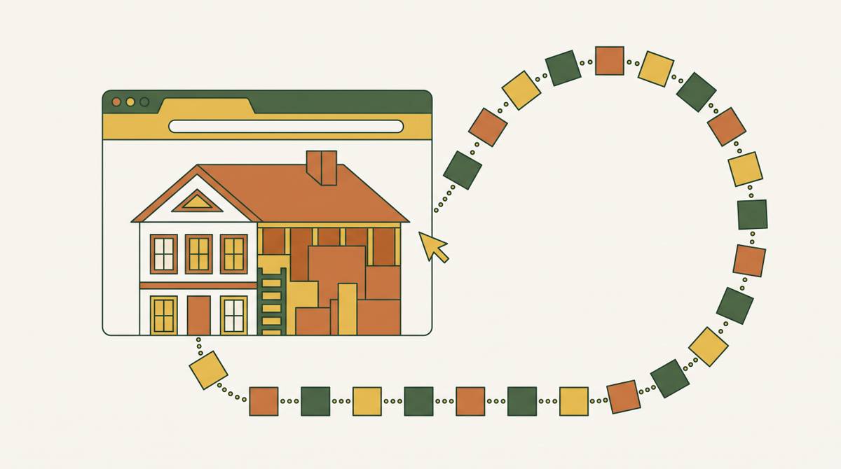 Cover illustration for “Retargeting Campaigns for Remodeling Company Websites”
