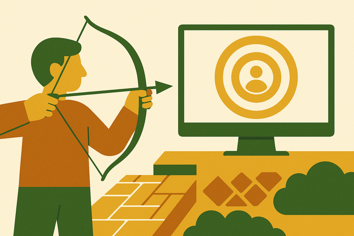 Cover illustration for “Meta Ads Audience Targeting for Hardscape and Remodeling Companies”
