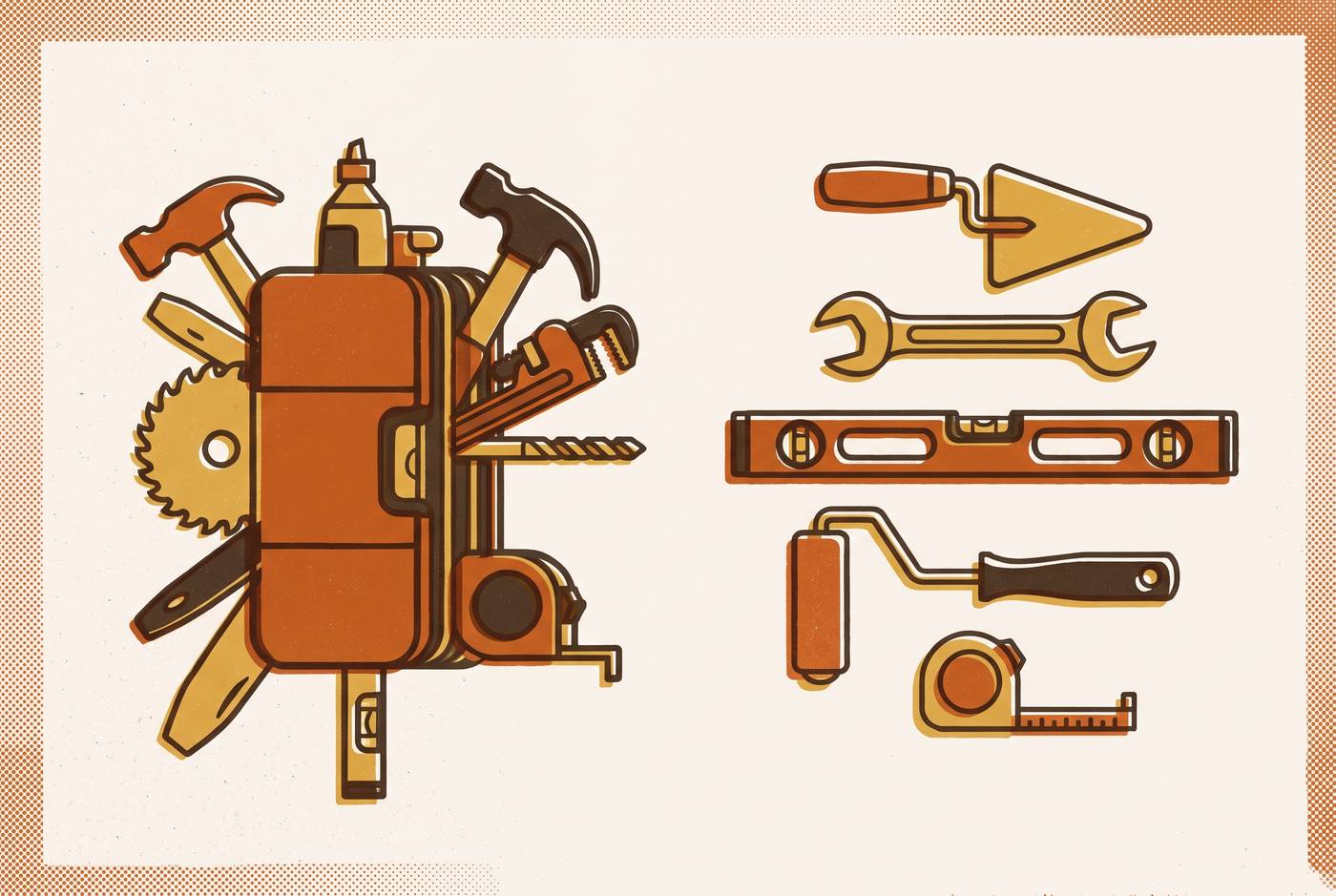 Cover illustration for “Evaluating All-in-One Platforms vs Best-of-Breed Tools for Home Services”