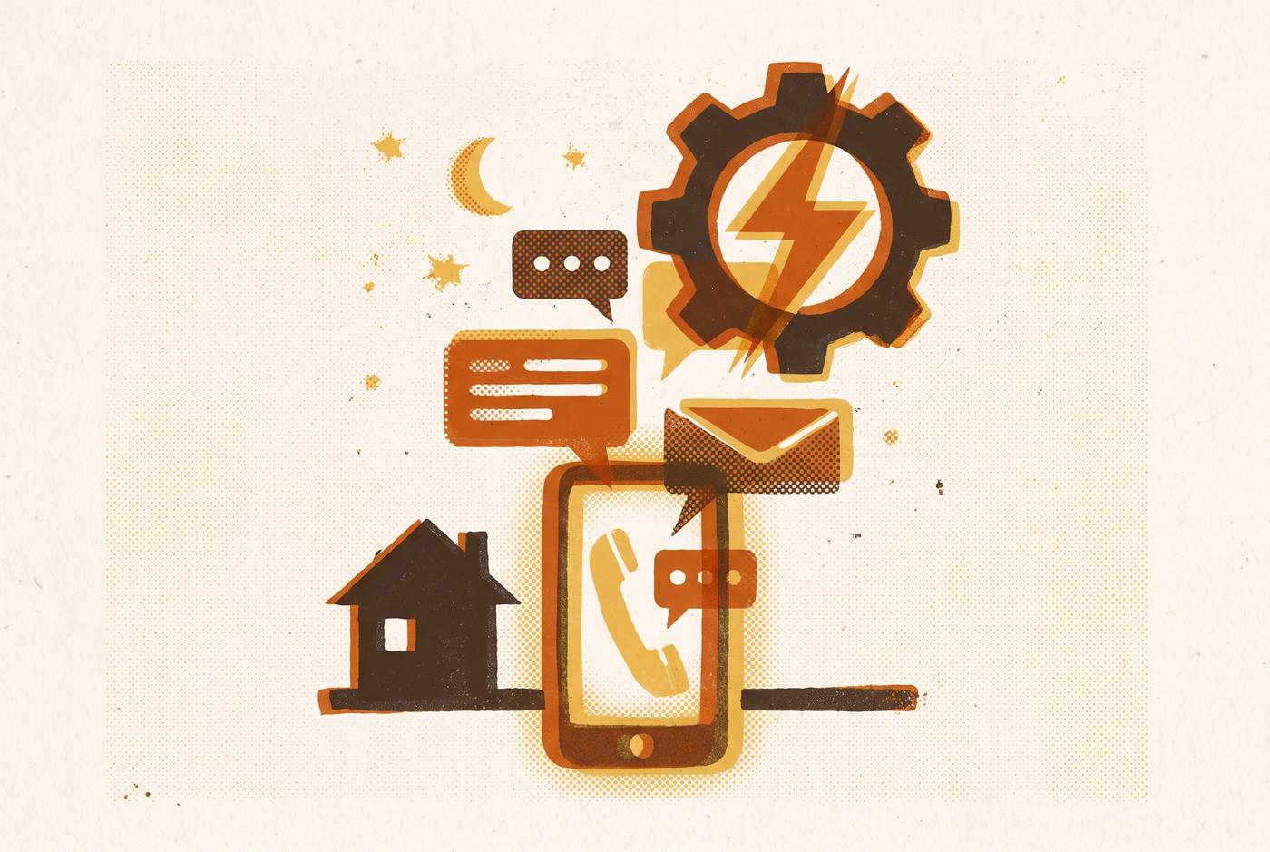 Cover illustration for “After-Hours Lead Handling Without an Answering Service”