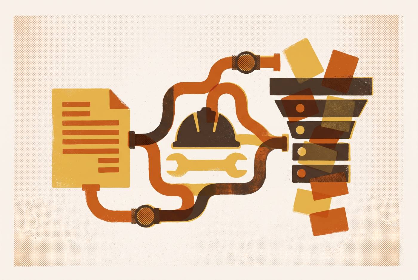 Cover illustration for “Connecting Quoting Tools to CRM Pipelines for Contractors”