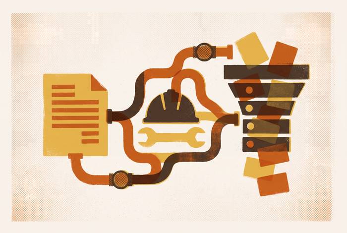 Cover illustration for “Connecting Quoting Tools to CRM Pipelines for Contractors”
