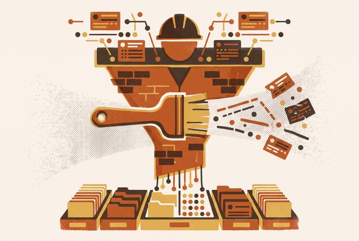 Cover illustration for “Data Hygiene Practices for Contractor Sales Pipelines”
