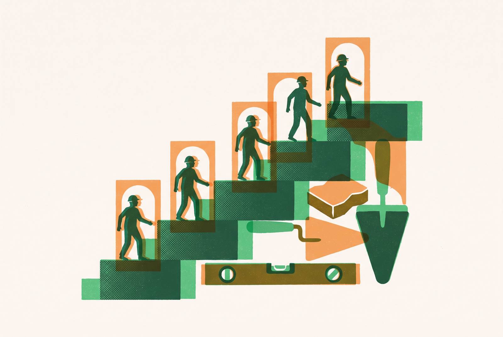 Cover illustration for “Hiring Sequences That Gate Revenue Milestones in Home Services”
