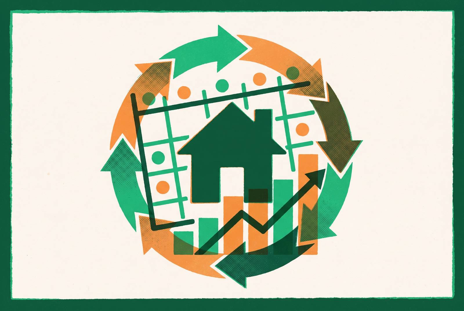 Cover illustration for “Financial Reporting Cadence for a $3M-Plus Remodeling Company”