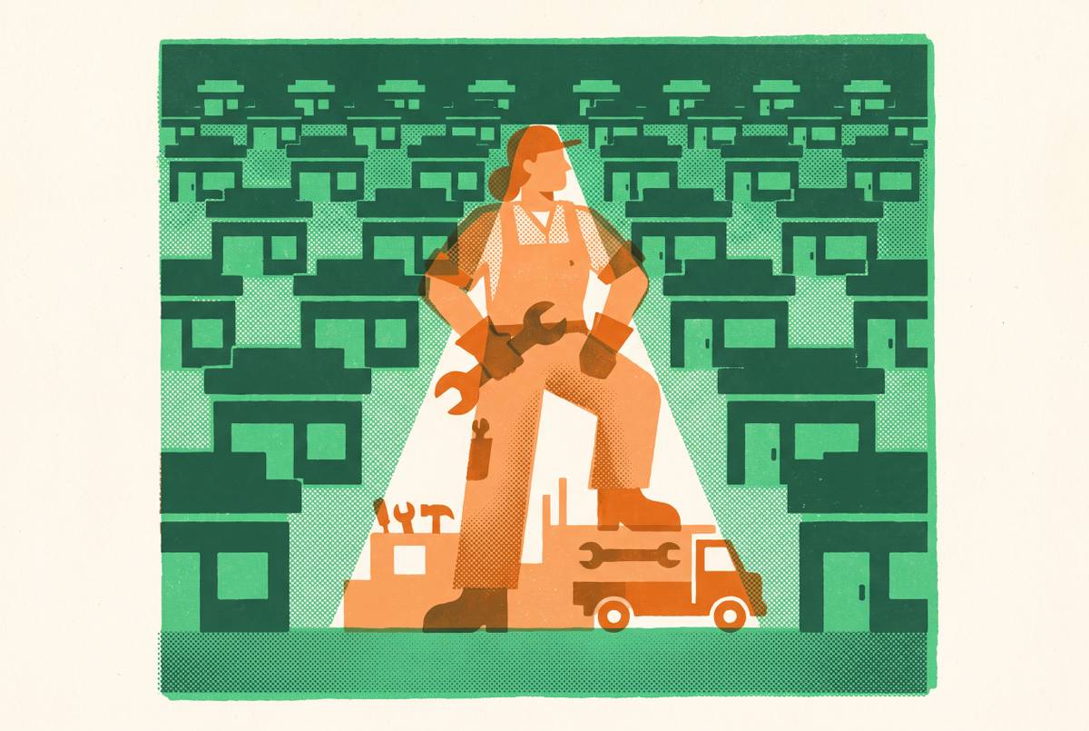 Cover illustration for “How Independent Remodeling Contractors Win Against National Franchise Competitors”