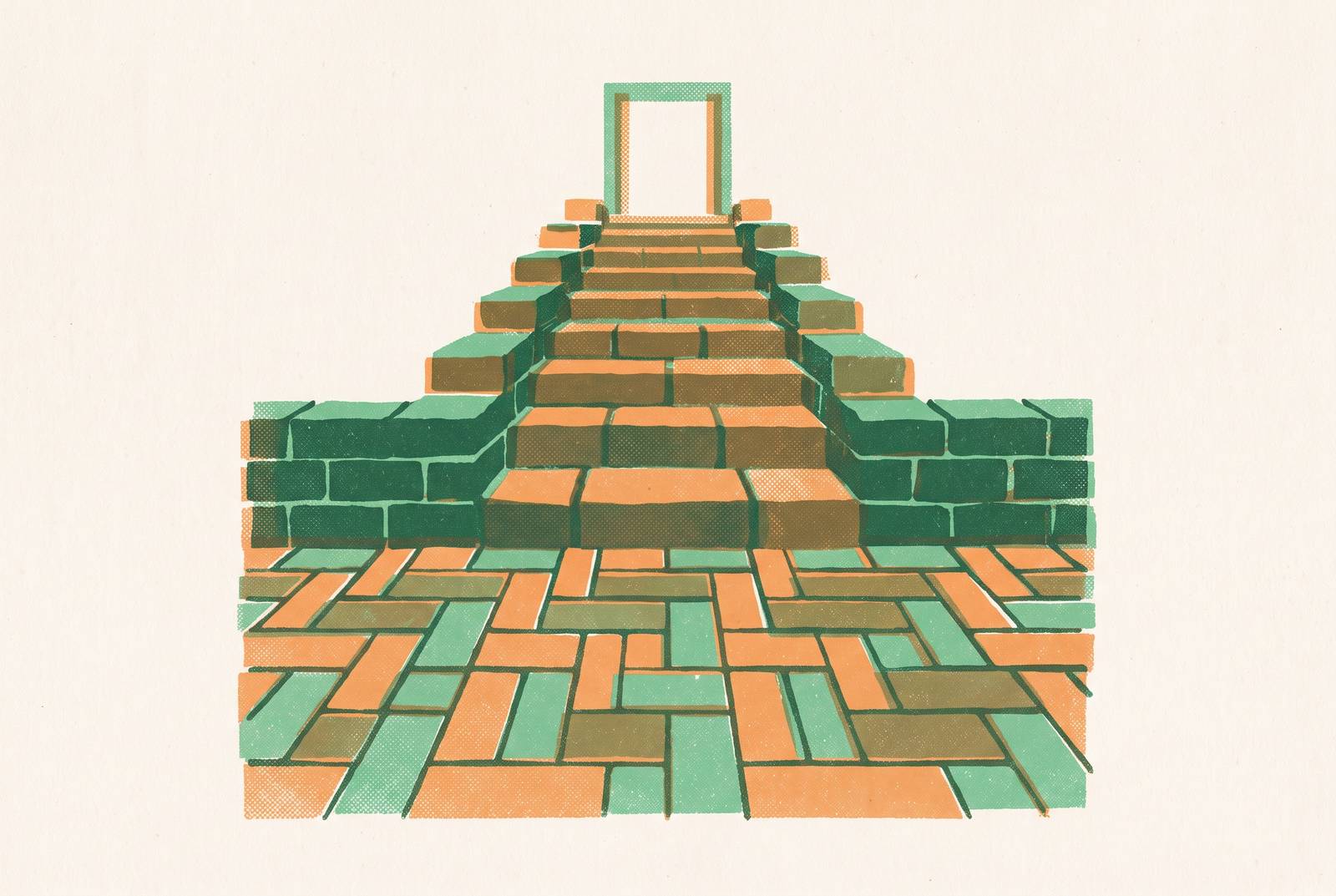 Cover illustration for “Project Minimum Thresholds for Hardscaping Companies at $2M”